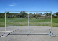 Panels Hàng rào liên kết chuỗi kim loại 2.0mm tạm thời ISO